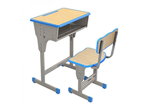 One seat School desks and chairs