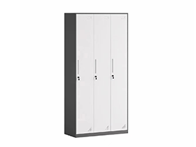 10mm thin edge 3-Door steel Locker