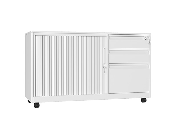 Metal lateral 3 drawer filing cabinet