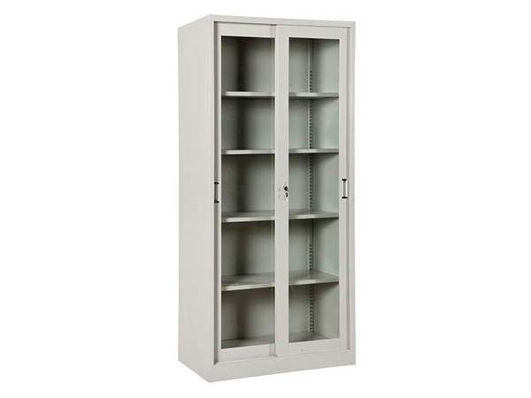 Glass Sliding Door Storage Cabinet