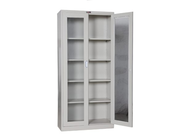 Glass Door Steel Storage Cabinet