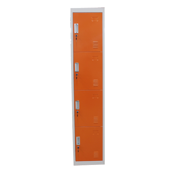 4 tier door steel locker