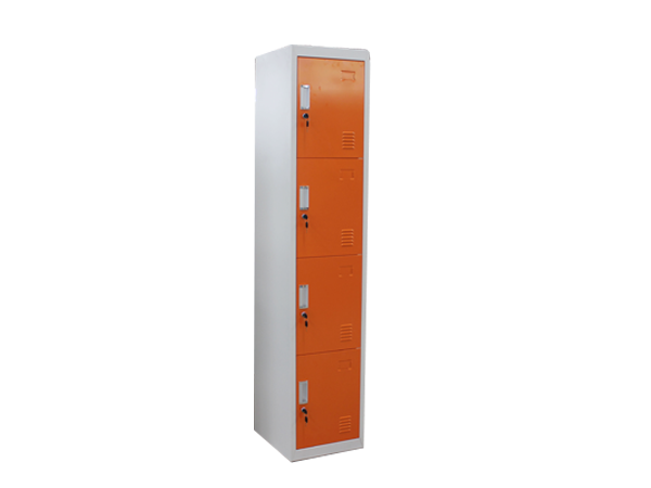 4 tier door steel locker