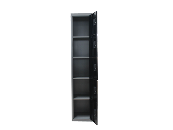5 tier door steel locker